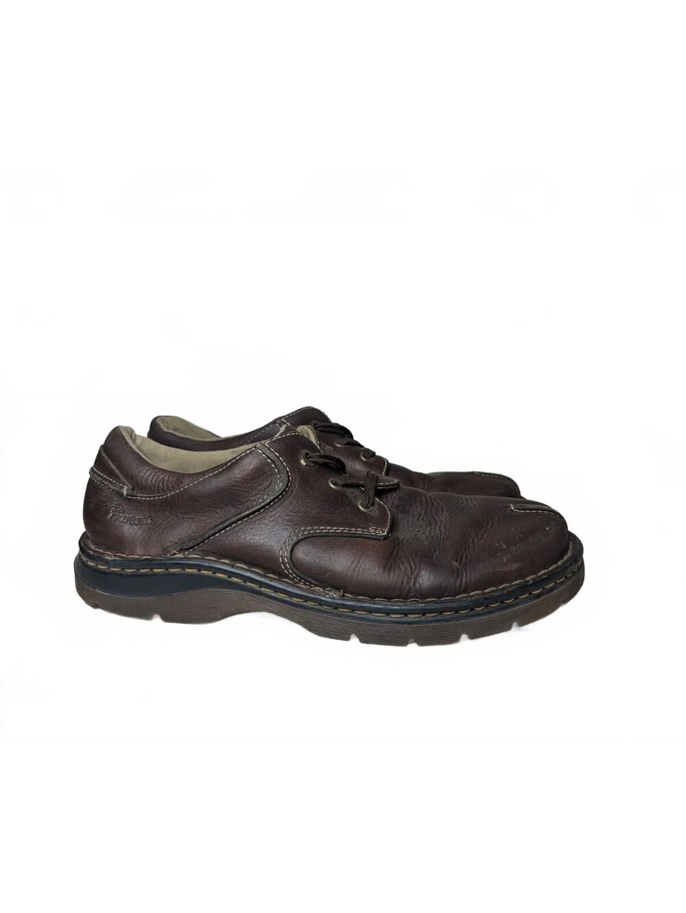VTG 90's Dr. Martens 8B76 Split Toe Brown Leather Oxfords Size 9